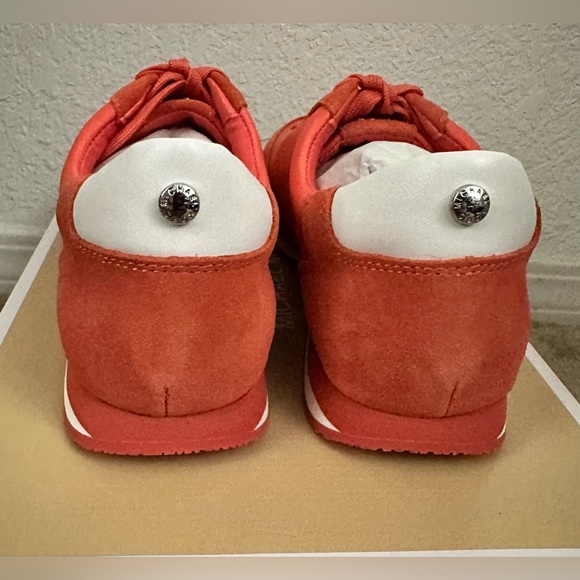 New in Box Michael Kors Stanton Trainer Pink GrapeFruit Size 7.5 - Picture 4 of 6